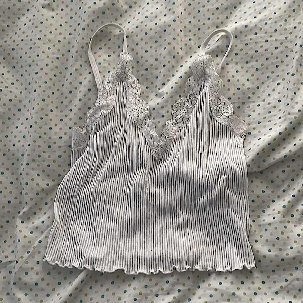 forever 21 lace crop top